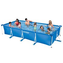 Бассейн каркасный Intex Rectangular Frame Pool, 450х220х84 см.