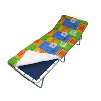 Раскладная кровать Лаура-М (192,5 х  72,5 х 27см, ткань на пружинах)