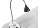 Надувной матрас + многофункциональная лампа (светодиод, FM-радио, часы, будильник), 185x76x22 см.	